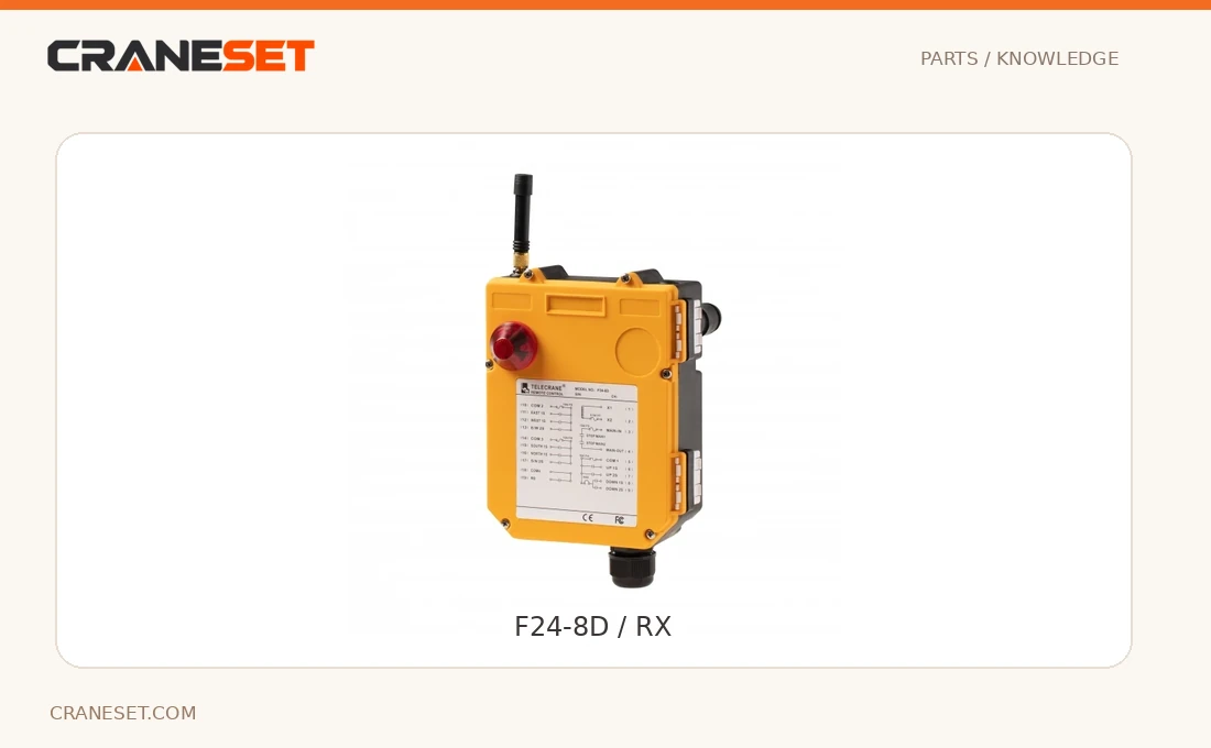 تصویر واقعی گیرنده TELECRANE F24-8D برای تشخیص قلم مستقل خرید