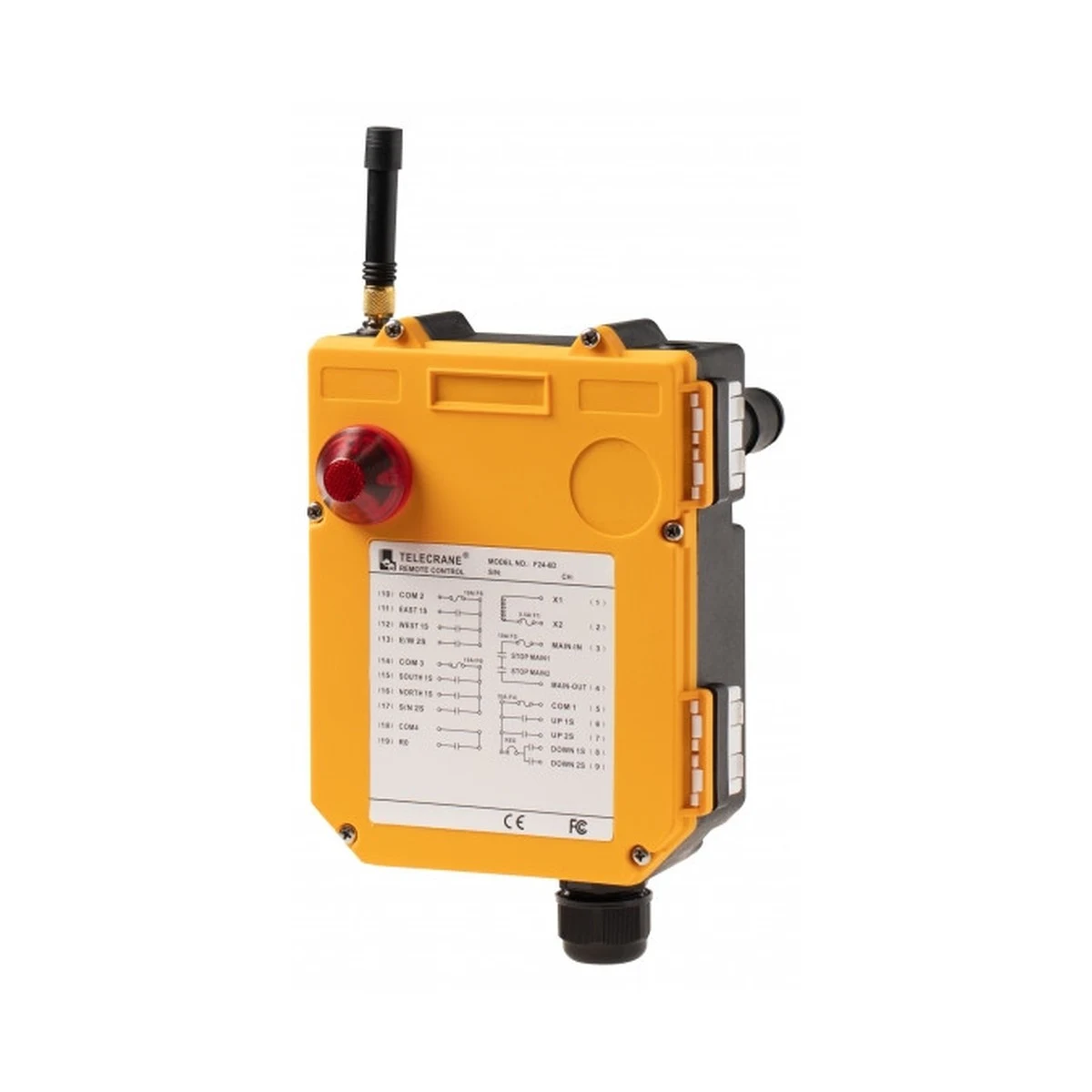 ریموت کنترل جرثقیل TELECRANE F24-8D